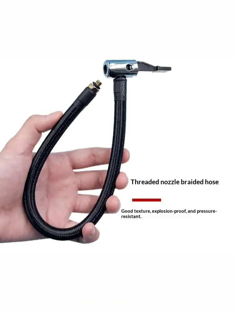 AliExpress NONE Car Tire Inflator Hose Universal 1m Air Pump Extension Tube Adapter Heavy Duty for Car Bike Motorcycle Tire Inflation