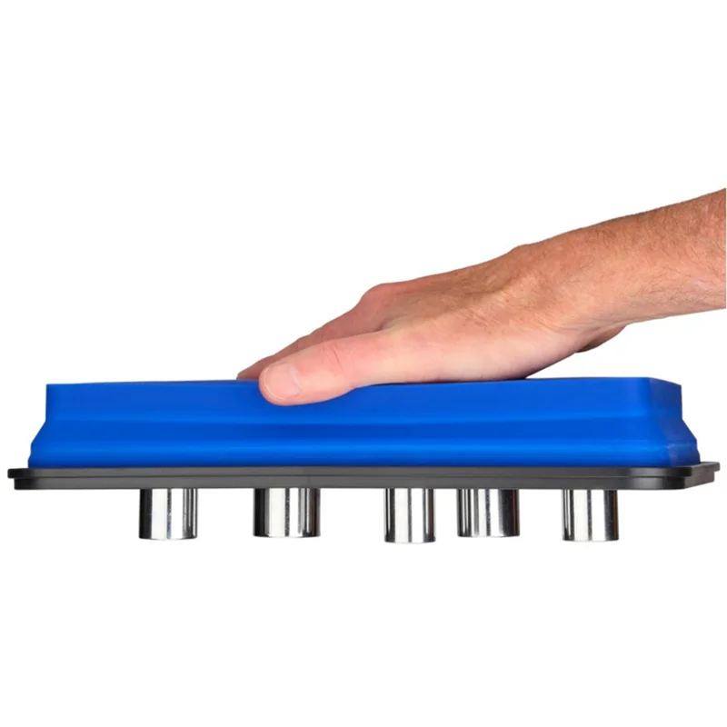 ABRB-plateau à vis magnétique pliable, boîte de rangement de pièces d'outils en Silicone, plateau organisateur de pièces d'outils de plombier pour le travail du bois