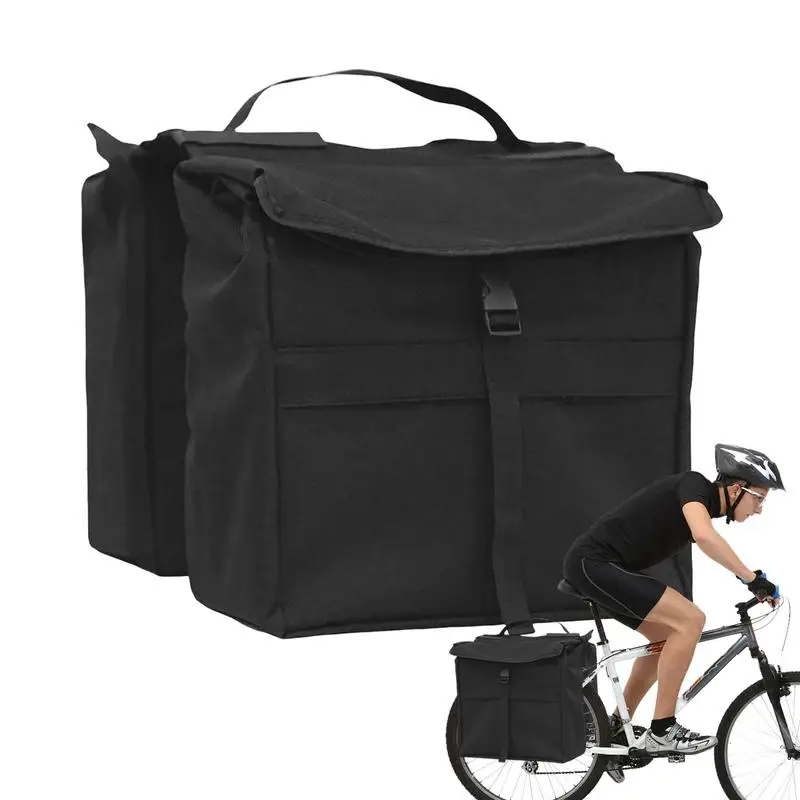 Motorbike Trunk Bag Cycling Pannier Rack Bag Waterproof Cycling Trunk Pannier Rear Seat Storage Pack For Riding And Travelling