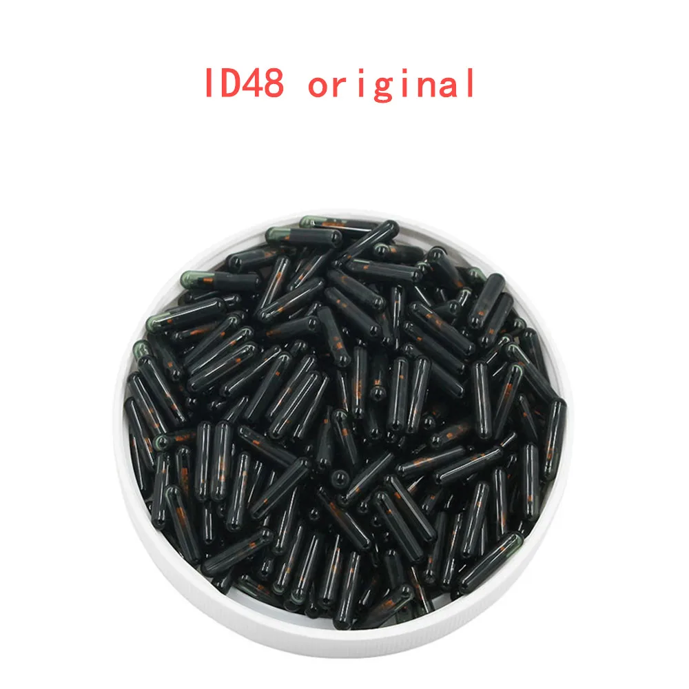 50pcs VVDI XT27A XT27 Super Transponder Chip original ID48 OEM  ID48  T5 Blank Auto Transponder Chip Glass ID 48 Unlock