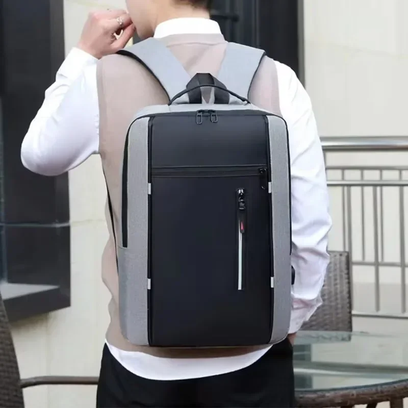 Waterproof Business Backpack Men USB School Backpacks 15.6 Inch Laptop Backpack Large Capacity Bagpacks for Men Back Pack Bags