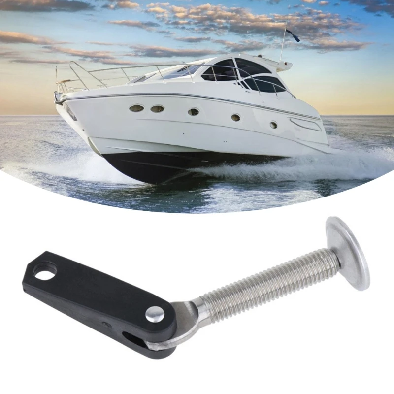 Universal Outboard Motor Clamp Handle Anti Vibration Engine Mirror Clamp Screw M10 Thread for 4HP To 15HP Marine Boat Engines