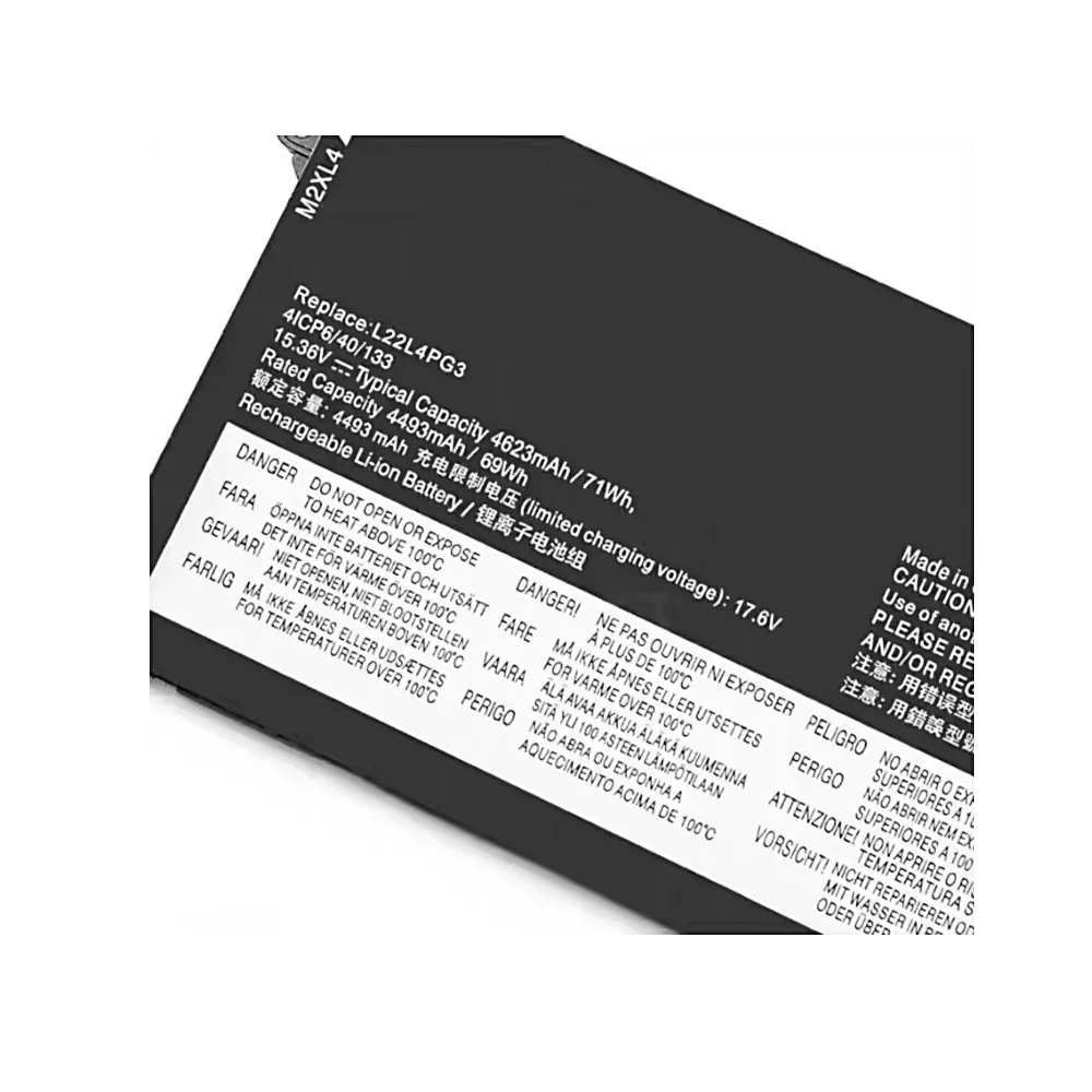 

L22M4PG3 L22L4PG3 L22C4PG3 L22D4PG3 L22B4PG3 5B11K39344 5B11N45410 Laptop Battery For Lenovo ThinkBook 16 G5+ 21K00004CD Series