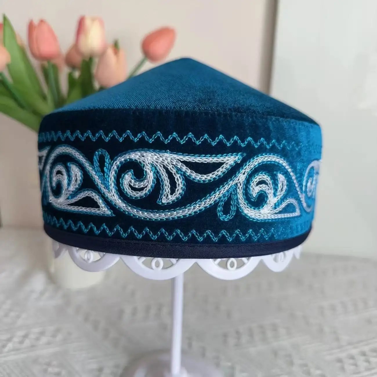 

Muslim Caps For Men Colthing Cotton Hat Turkey Kufi Islamic Kippah Jewish Dubai Arab Autumn Winter 03660