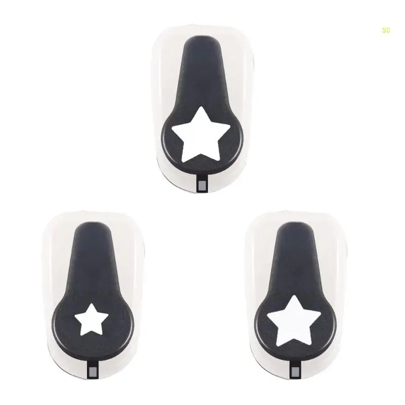 Five-pointed Star Hole Single Hole Puncher สำหรับ DIY งานแต่งงานการ์ดคริสต์มาสทำ Scrapbooking Art Dropship