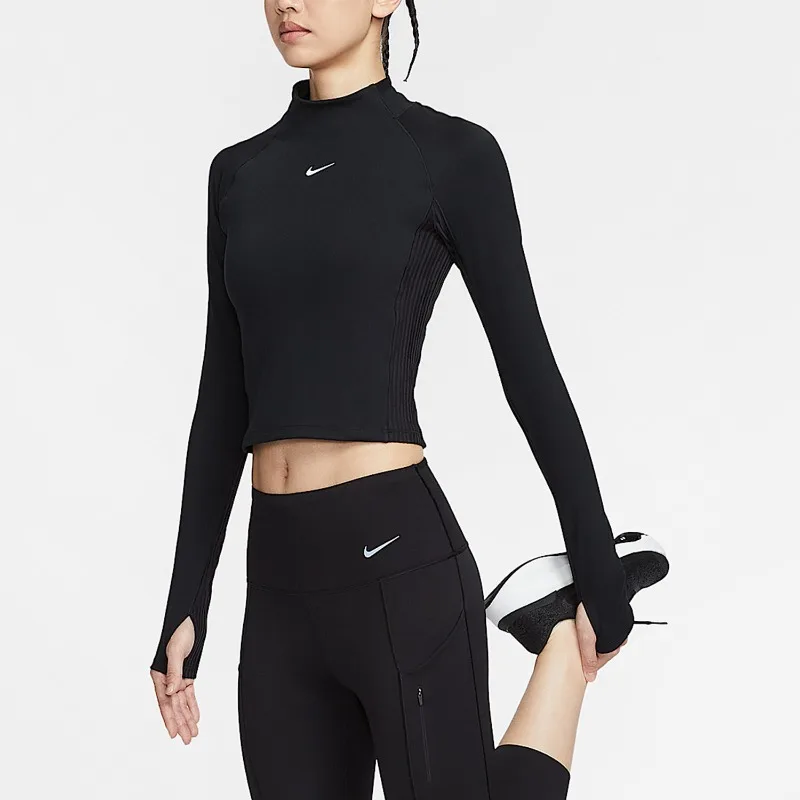 NikePro Dri-FIT Women's Sports Training Tight Long Sleeve Top HV3737-010