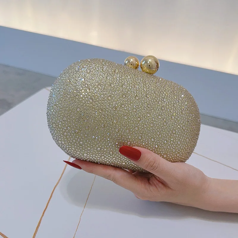 2026 New Golden Diamond Goose Egg Dinner Bag for Women - view 3