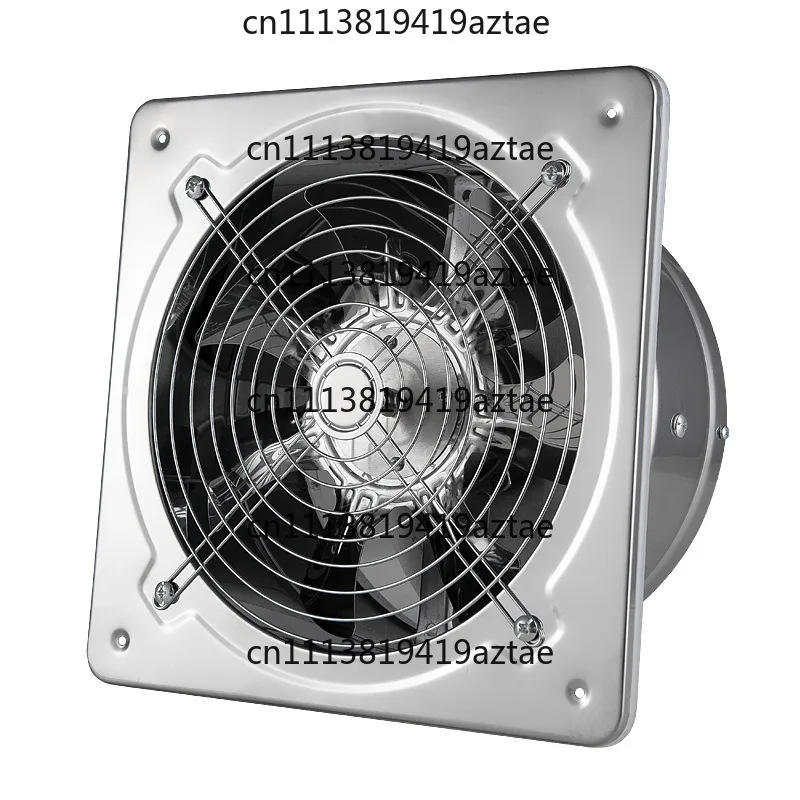 6/7/8 Inch Stainless Steel Vent Fan Boost Air Circulation For Kitchen Bathroom Window Mount