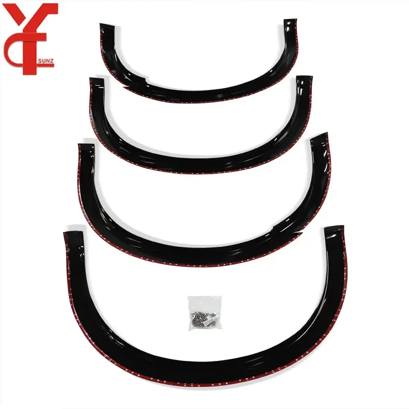 Fender Flare Cover Trim Mudguards Protective Lip Anti-Scratch Strips For Isuzu Dmax d-max 2020 2021 2022 YCSUNZ Car Accessories