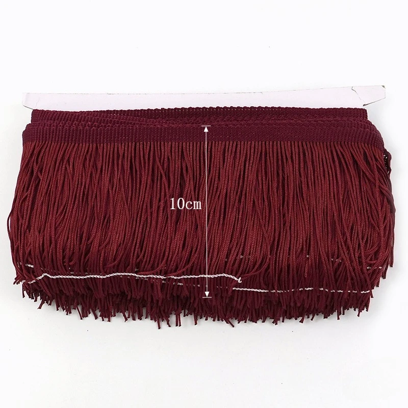 Red Tassel Fringes for Sewing Projects