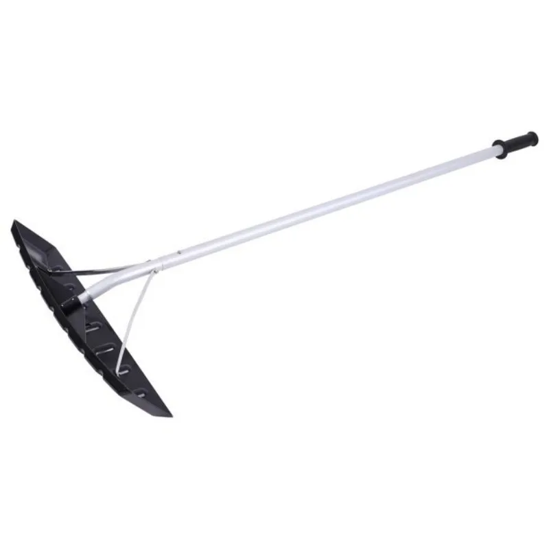 

20 'Aluminum Rod Roof Snow Removal Rake Scraper Adjustable Segmented Snow Removal Tool