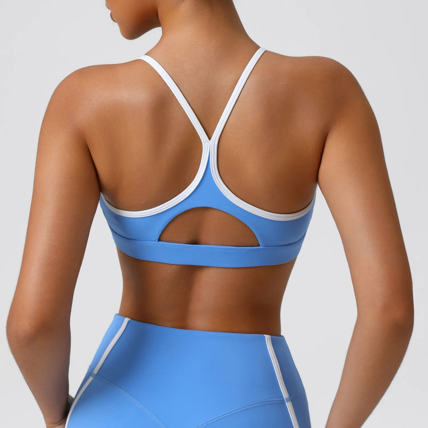 Stretchy Soft Sports Underwear Women High Impact Fitness Yoga Bra Breathable Quick Dry Gym Crop Top Female Workout Clothes