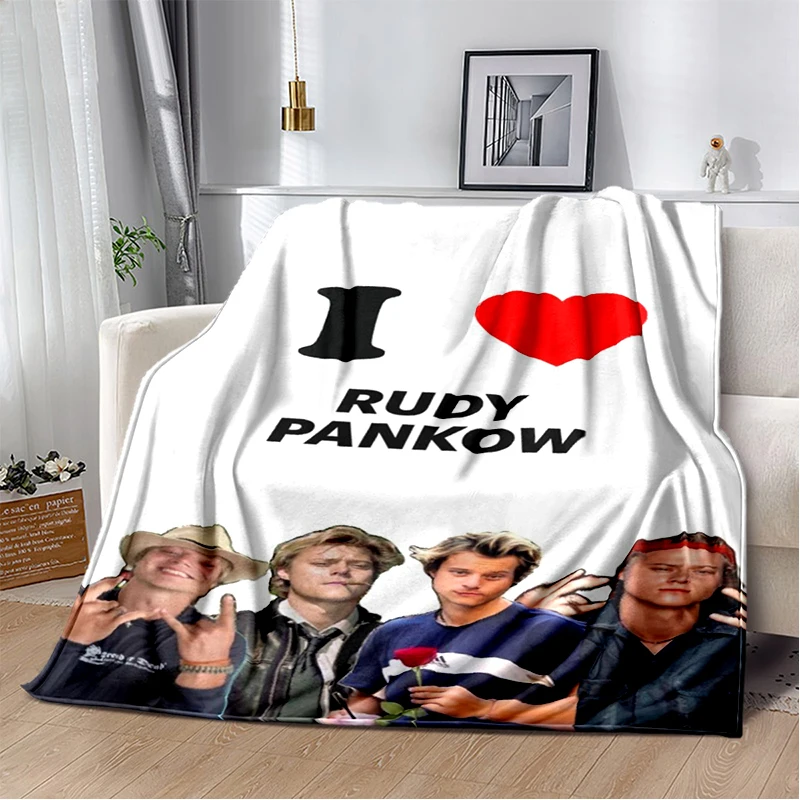 Customize 29 Style New Rudy Pankow JJ Maybank Star Flannel Blanket,Soft Throw Blanket for Home Bedroom Bed Sofa Travel Cover Kid