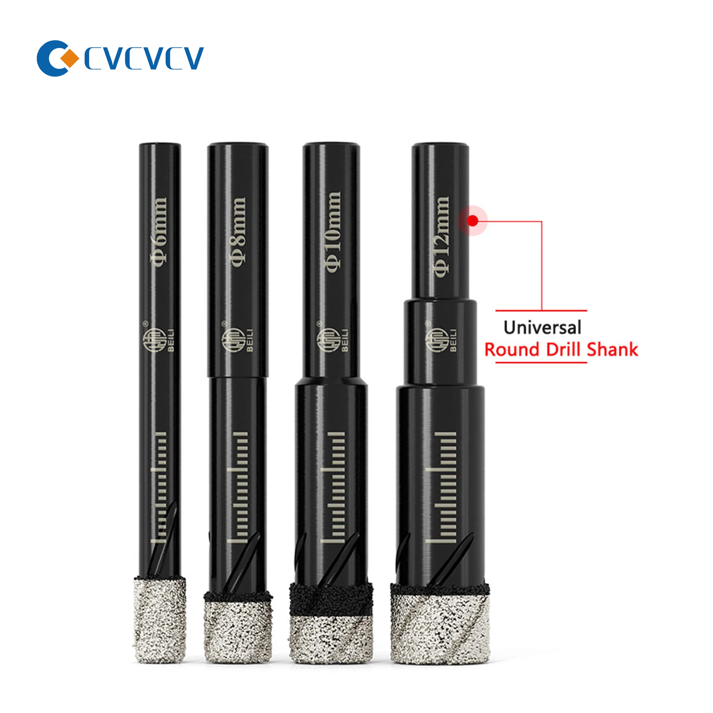 Trapano per piastrelle di alta qualità interamente in ceramica vetroceramica piastrelle vetrificate foratura in marmo trapano elettrico a mano speciale Drillbit apri a secco