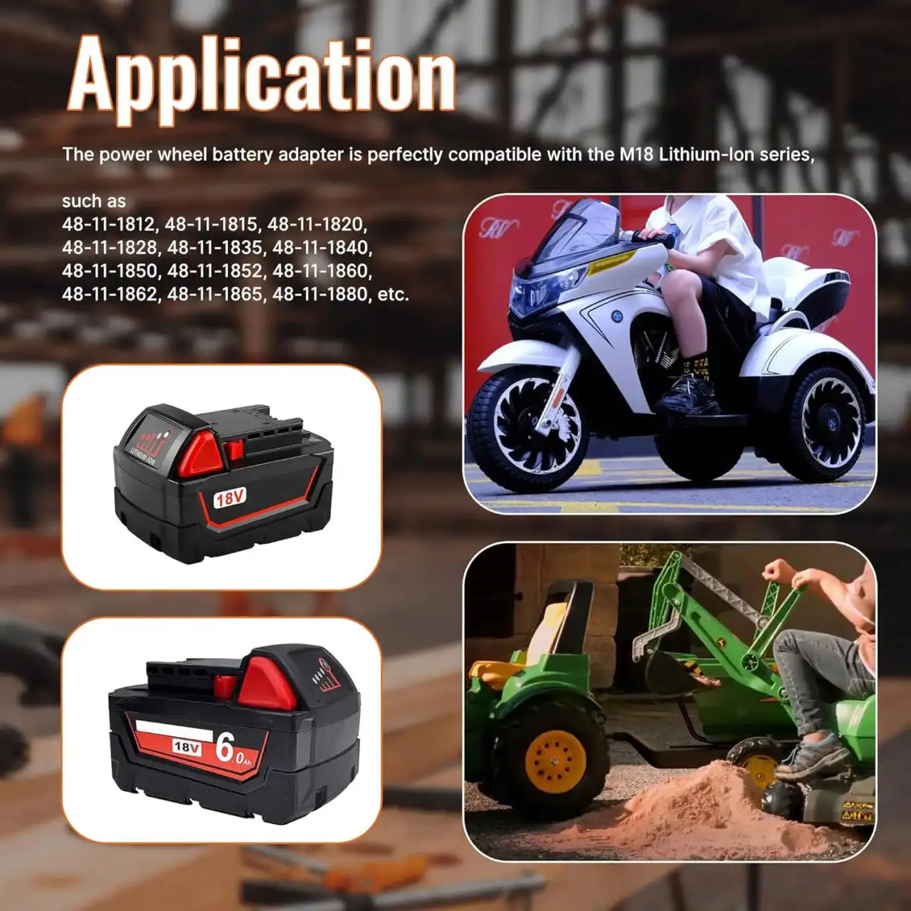 Milwaukee convertidor DC 18V a 12V – Regulador voltaje batería - imagen 4