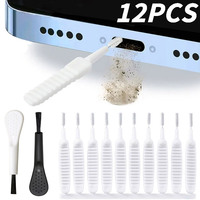 12 Piece Mini Cleaning Brush Phone Charging Gate Dust Brush Shower Dust Brush Keyboard Cleaning Tool