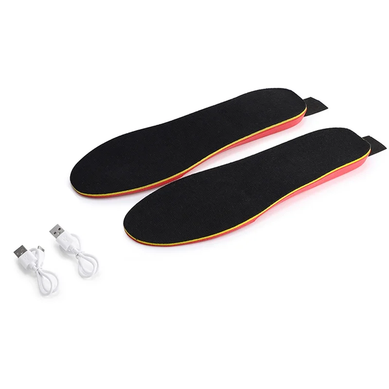 A01V-Wireless Remote Electrically Heated Insoles Heated Insoles Cuttable Rechargeable Foot Warmer Insoles A