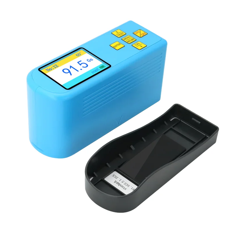 High-Precision Metal Gloss Meter (0.3+1%H) Accuracy 0-1000Gs Car Paint Coating Electroplated Polishing Marble 1 Year