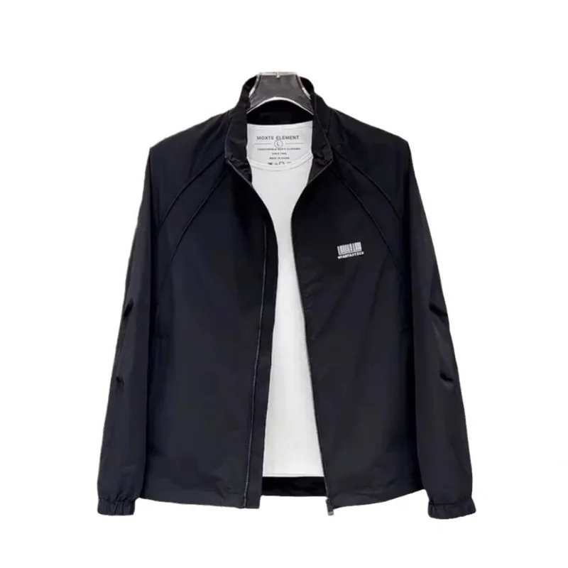 Thiened القطن الوقوف طوق الرجال Jaet شتاء جديد Sle عادية فضفاض Faionable معطف دافئ ربيع الخريف سستة إغلاق #5