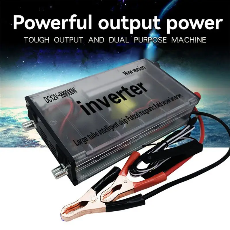 A53M-High Power Double Converter Inverter Head DC12V Battery Converter Inverter Transformer Kit