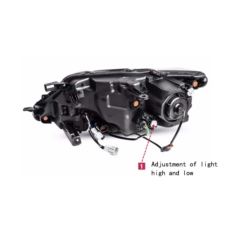 DRL Lamp Car OEM Car Head Light Modify Semi-assembly LED Xenon Headlight for Nissan Rogue X-TRAIL 2014 2015 2016 2017