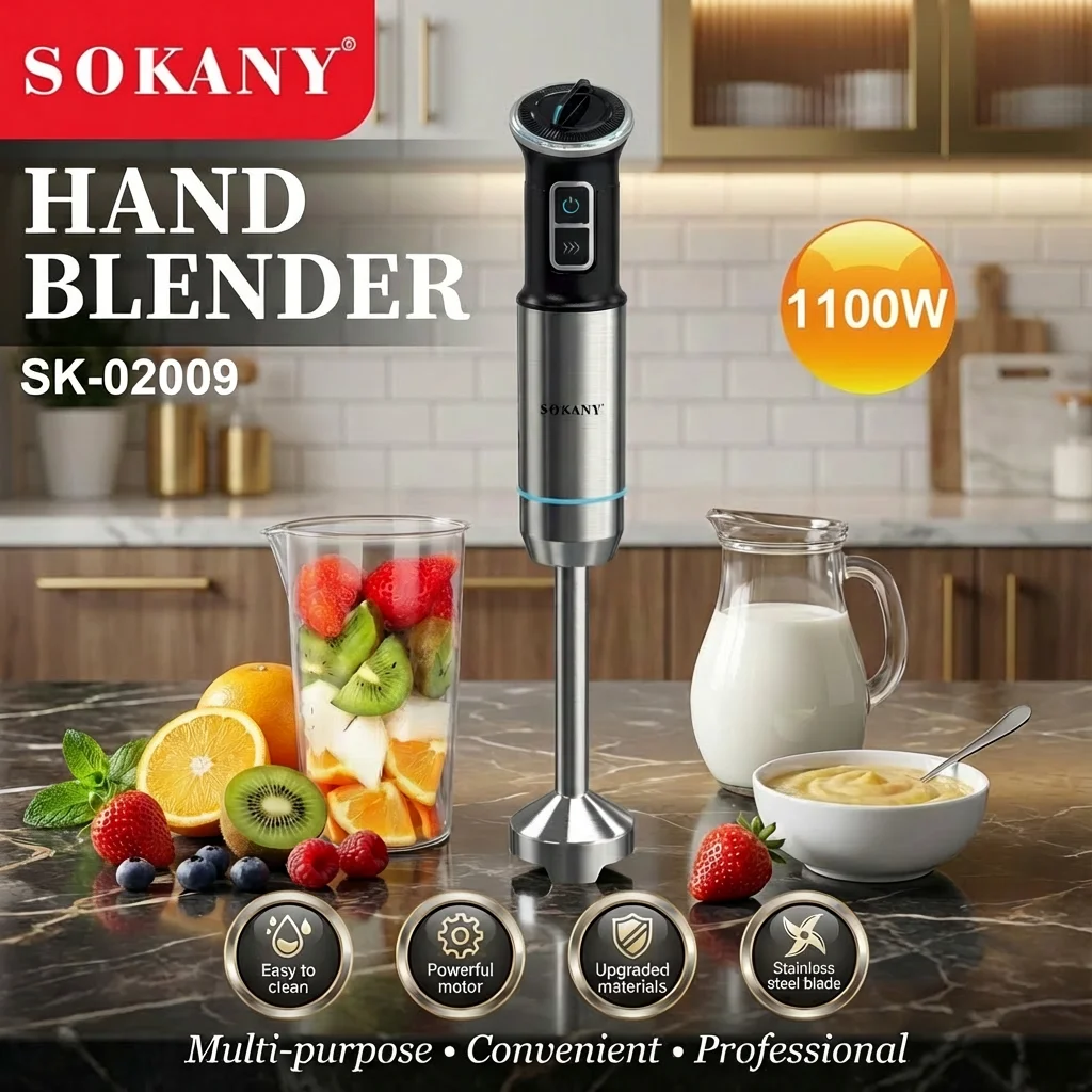 SOKANY SK‑02009 Blender ręczny – Baby Food Hand Blender recenzja i cena