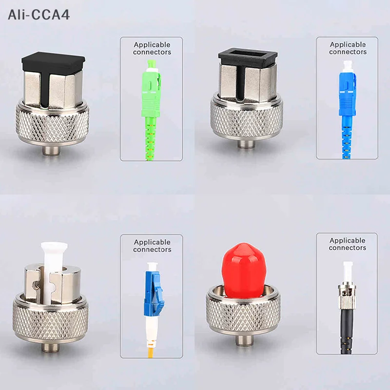 

OTDR Transfer Connector FC ST SC LC APC Adaptor OTDR Fiber Optic Connector For Optical Time Domain Reflectometer Fiber Parts