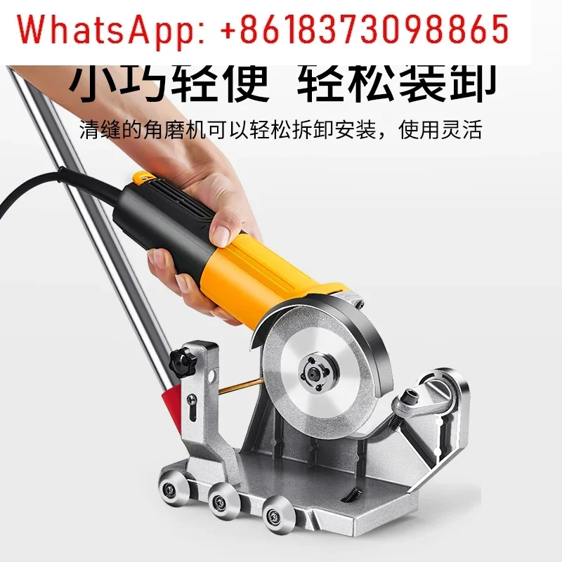 Sewing agent construction tools electric angle grinding sewing machine bracket artifact cutting slotter