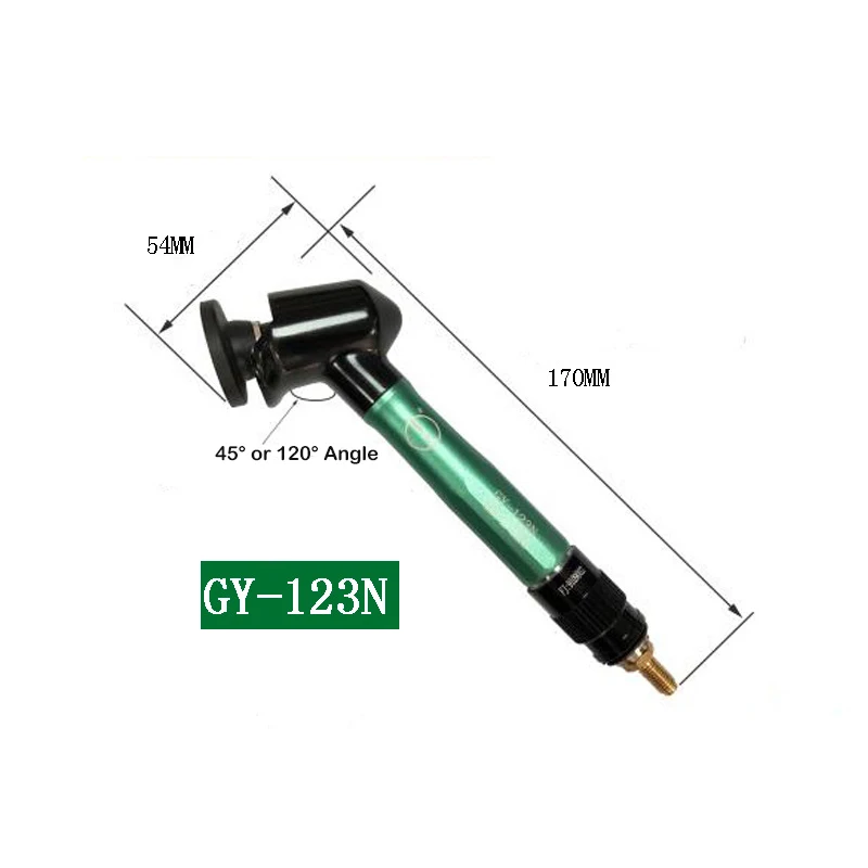 Pneumatic 45 ° 90 ° elbow polishing machine, flat grinding polishing machine, 30mm diameter small grinding tool