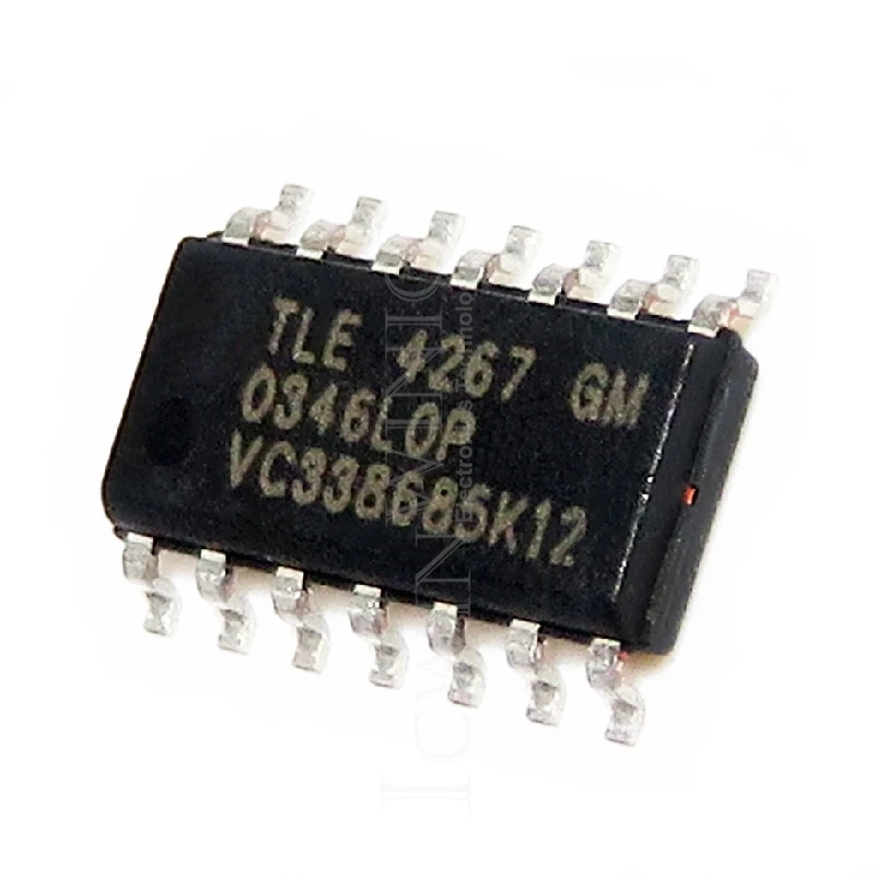 1-50PCS MPSA42 42 PAM8403 8403 TLE4267GM TLE4267 CD4543BE CD4543 FQPF9N50C FQPF9N50 BTA08-600C BTA08