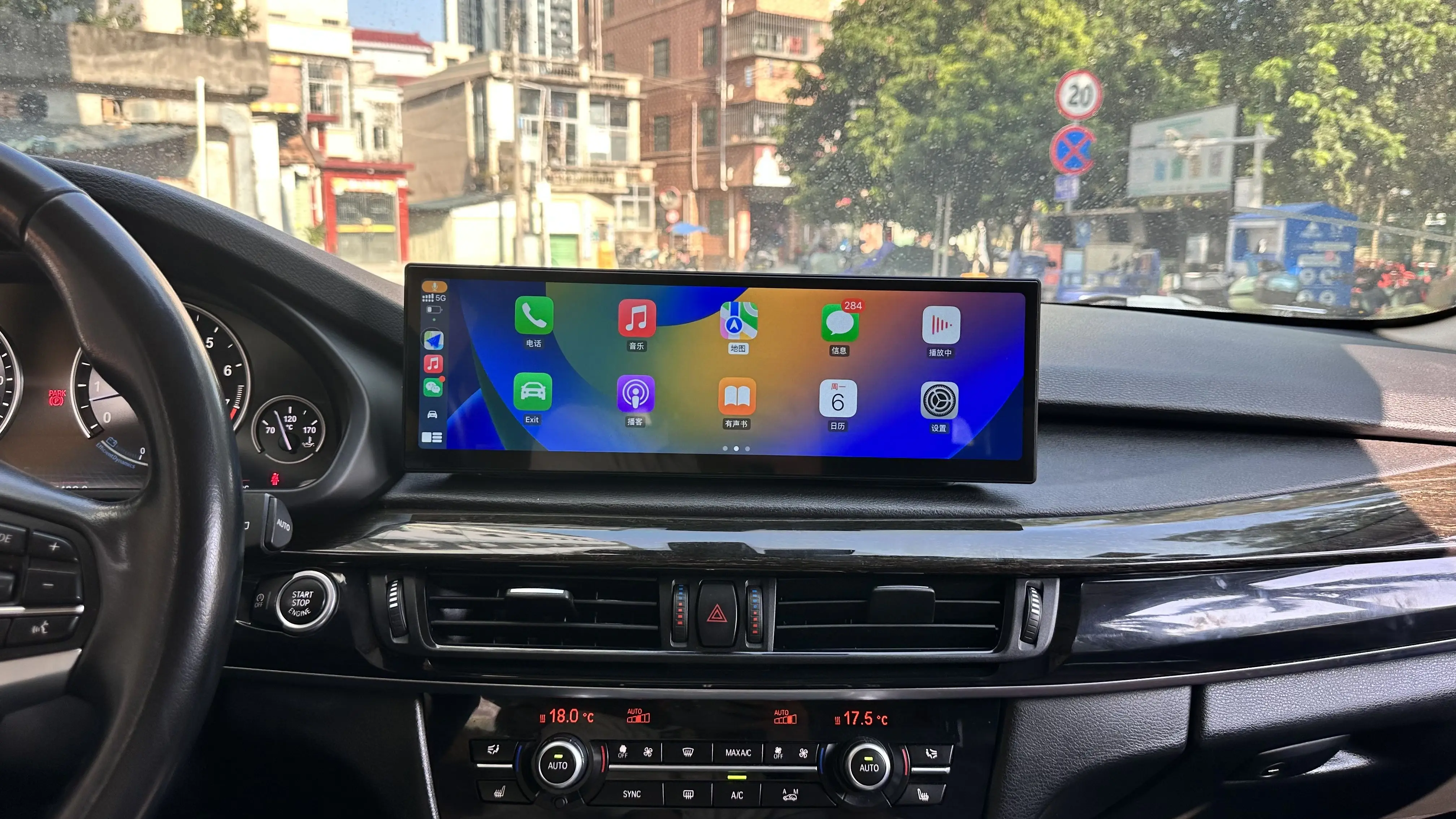 ZXY 14,9 "автомобильный видеоплеер с GPS-дисплеем Android 14 Carplay GPS-навигация для Bmw X5 X6 F15 F16 2014-2018 BT мультимедийный экран Ra
