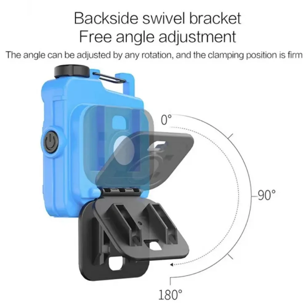 STONEGO-Mini lampe de poche d'urgence extérieure à LED, porte-clés, lumière, multi-vitesse, réglable, aste par USB, COB, grand budgétaire