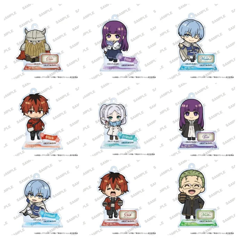 figura-de-anime-frieren-beyond-journey's-end-bonecos-de-acao-de-eisen-himmel-modelo-de-arte-em-acrilico-brinquedos-para-presentes