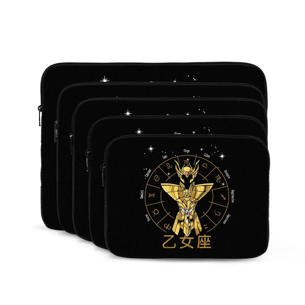 Virgo Cloth - Shaka Gold Cloth Saint Seiya Computer ipad Laptop Cover Case Laptop Sleeve Bag Portable Cover Fundas Pouch