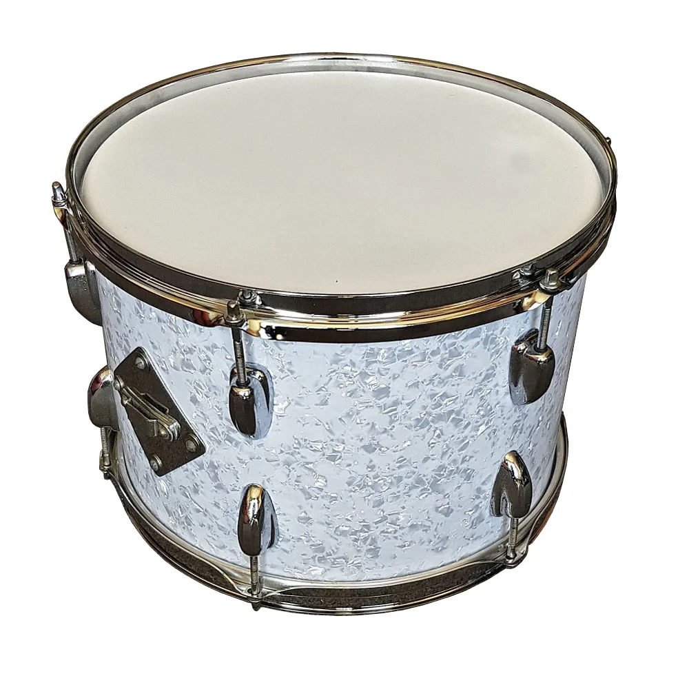 DIY Drum Wrap 0.50mm White Pearl + Solid White Celluloid Sheet Musical Instrument Deco Sheet