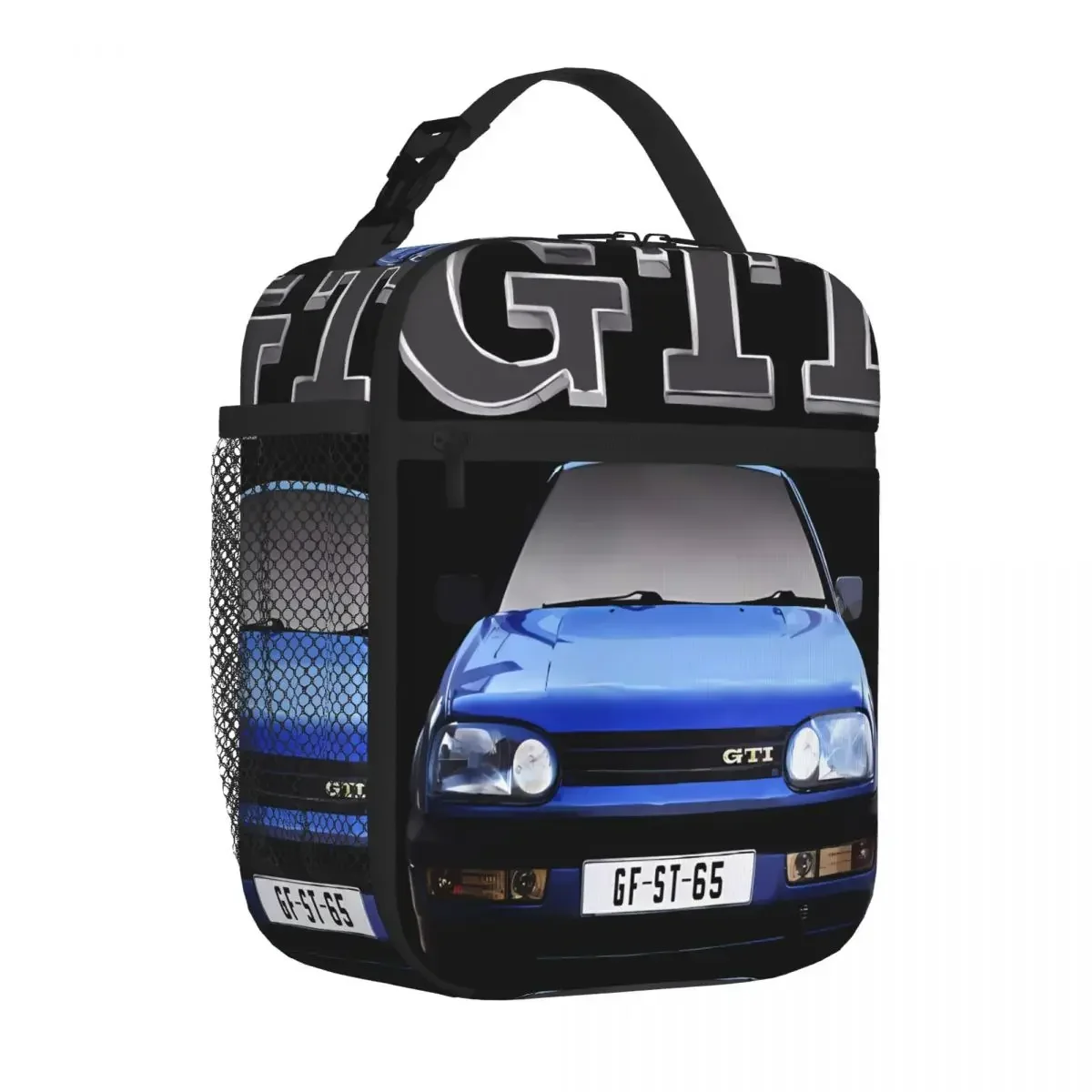 Bestselling Mk3 Golf Gti Mens Canvas Texture Durable Lunch Bag Outdoor Sports Portable Lunch Bag