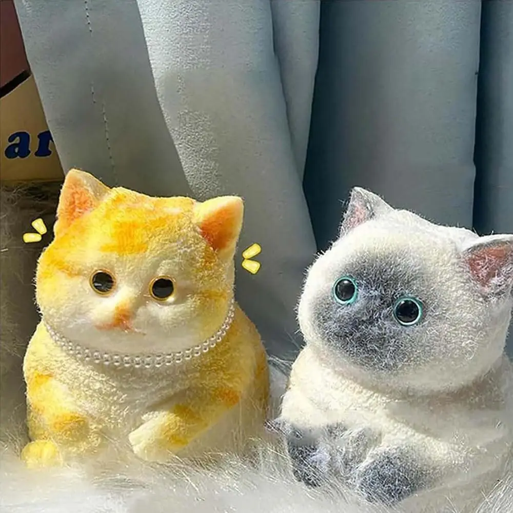 ตลกนุ่มบีบของเล่นแมวการ์ตูนความเครียดแมว Squishy Fidget ของเล่นช้า Rebound Decompressing ของเล่นสําหรับผู้ใหญ่เด็ก