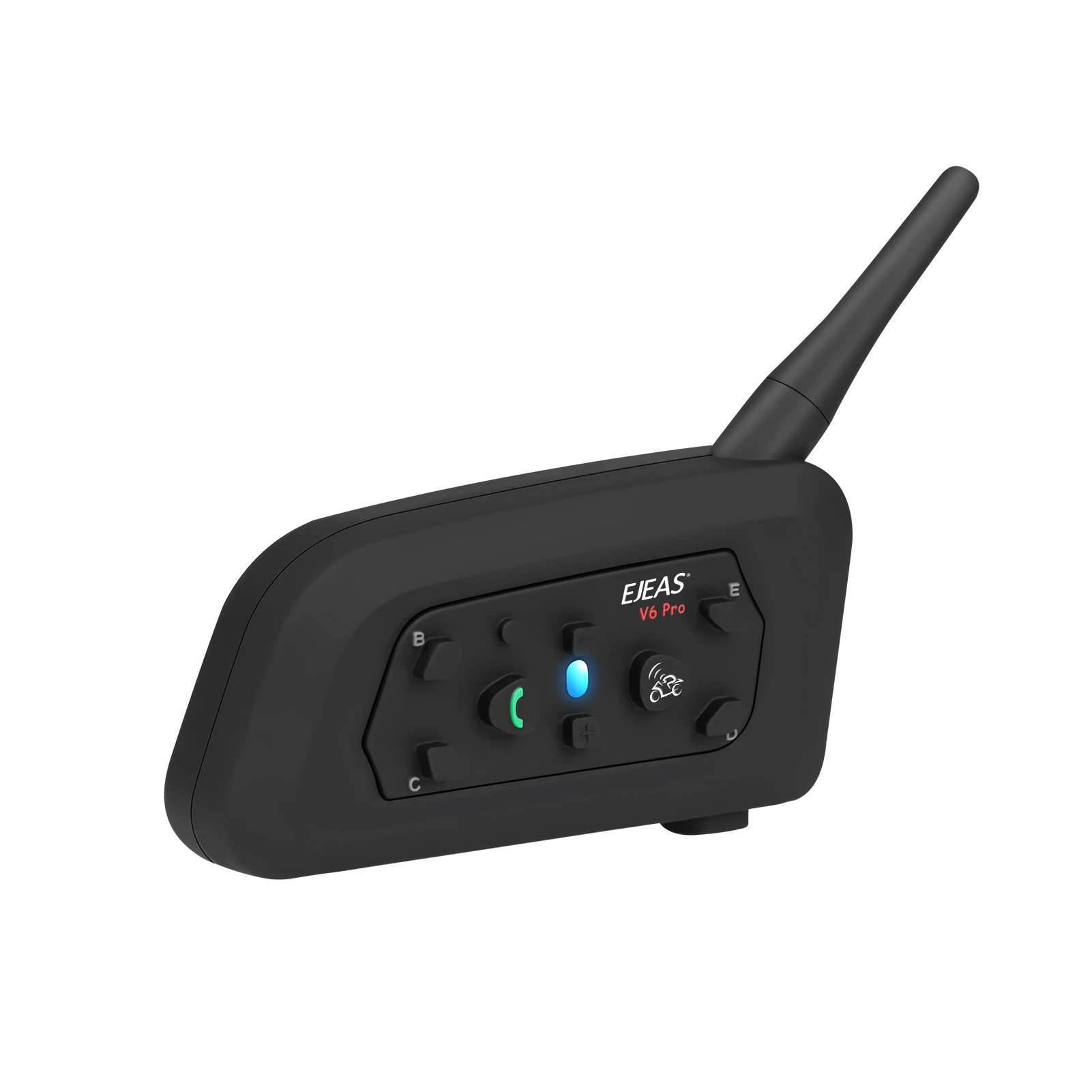 NewEjeas V6 Pro 6 Riders Motorcycles Intercom System Simultaneous Intercom and Music Moto Intercomunicador