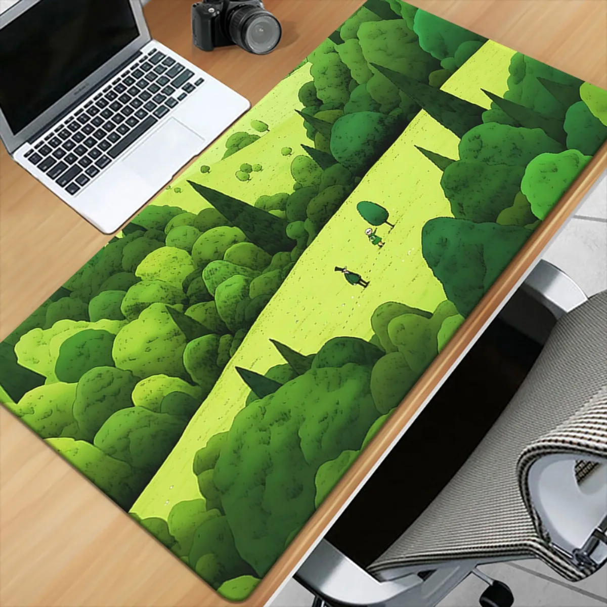 

Коврик для мыши Green Hills Landscape XXL, 1 шт., игровой коврик для стола, с нескользящей резиновой основой, большой компьютерный коврик для мыши для ПК и офиса