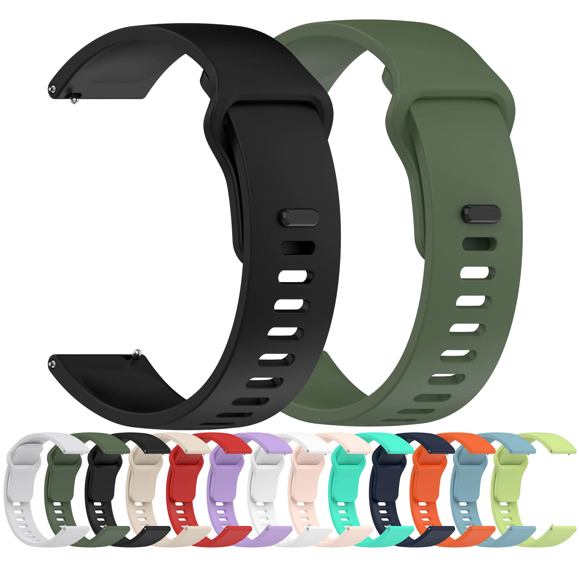Bracelet en Silicone de 22mm pour montre Haylou Solar Plus RT3/LS16, Bracelet de Sport pour montre Haylou 2 Pro/RT2/GST/RS5/R8/S8 Correas Bracelet en Silicone de 22mm pour montre Haylou Solar Plus RT3/LS16, Bracelet de Sport pour montre Haylou 2 Pro/RT2/GST/RS5/R8/S8 Correas