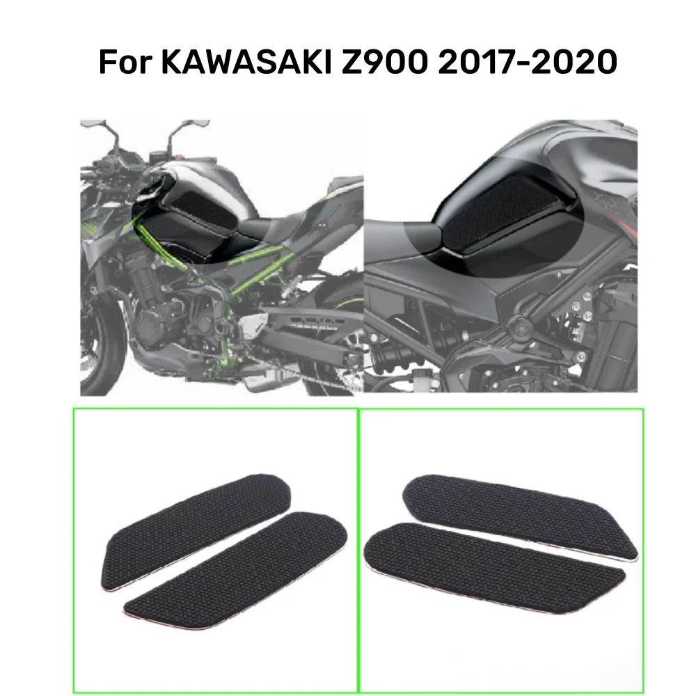 

Подходит для Kawasaki Z900 Z 900 Z-900 2020 2019 2018 2017, мотоциклетная накладка на бак, топливный бак, боковые наколенники, противоскользящие накладки