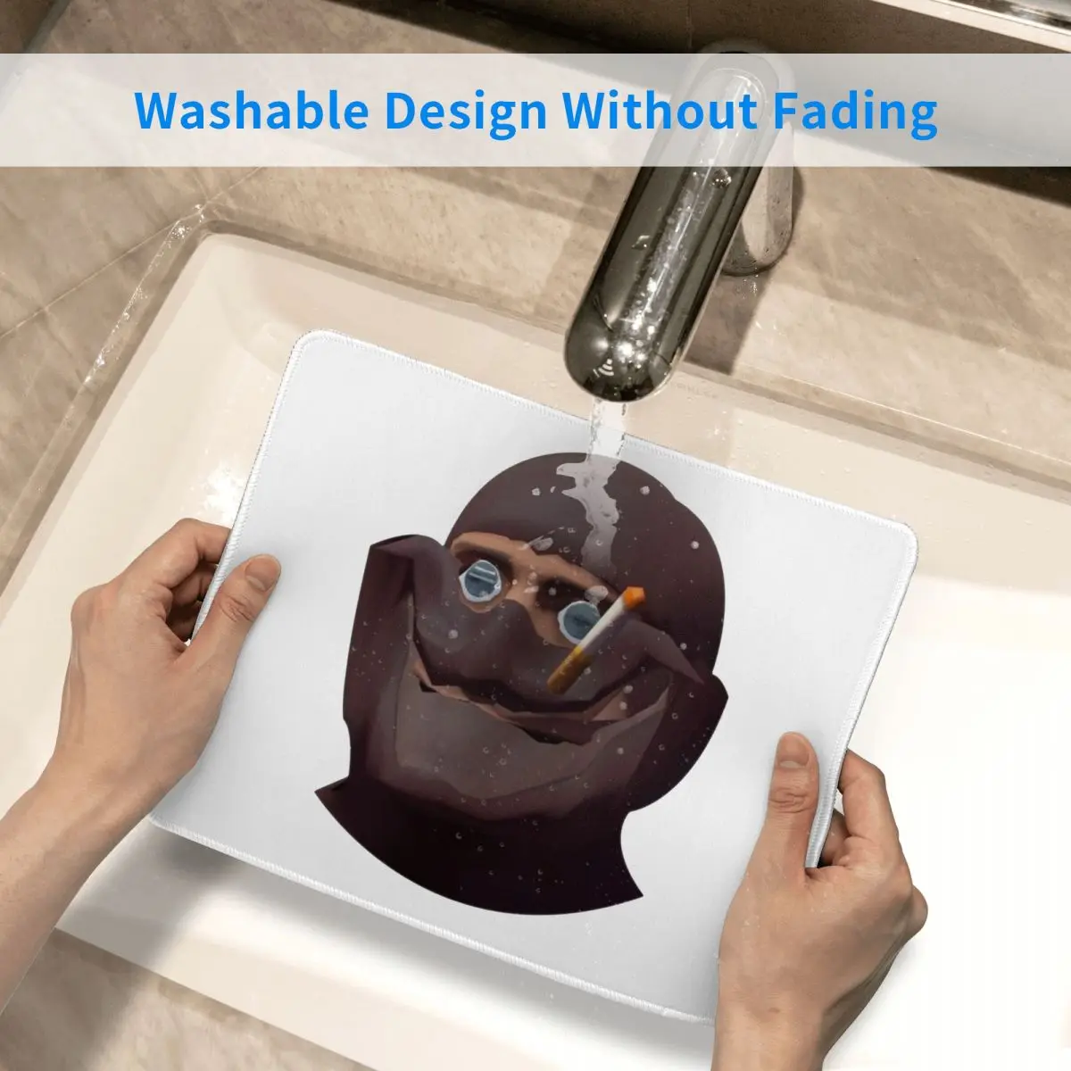 فريق القلعة 2 TF2 جاسوس Gmod وجه مضحك ميمي الأحمر ماوس الوسادة الكمبيوتر لوحة المفاتيح ماوس حصيرة الألعاب الكمبيوتر المحمول حصيرة مكتبية الجدول الحصير