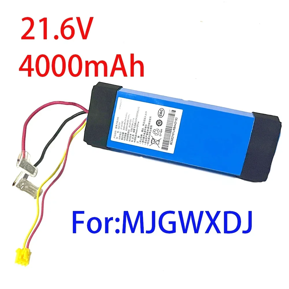 

21.6V 100%original 4000mAh for MJGWXDJ Vacuum Cleaner Battery Is Mijia High-temperature Floor Scrubber