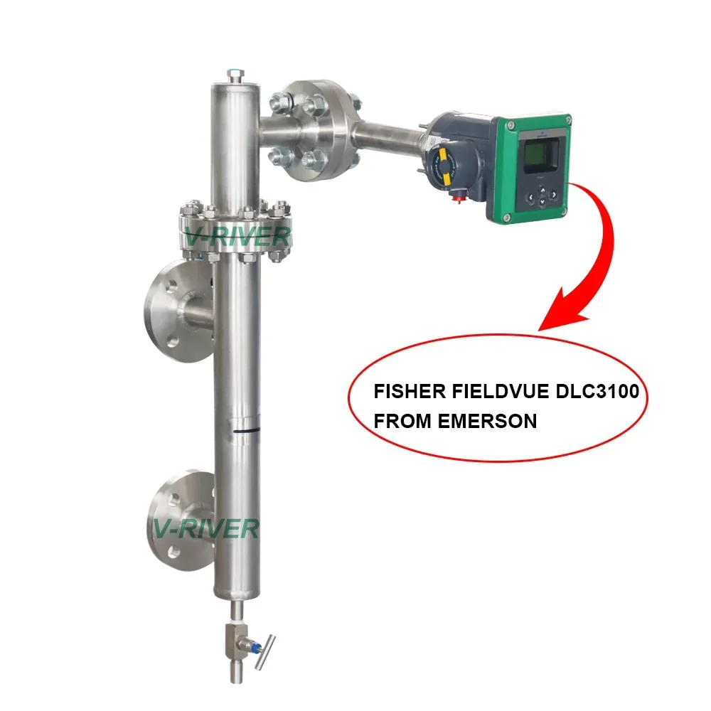 Reliability Original FISHER DLC3100 Controller High Pressure Displacer Buoyancy Liquid Level Transmitter