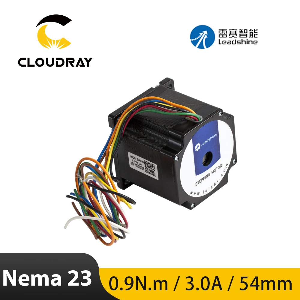 Leadshine Nema23 2-fazowy silnik krokowy 0.9N.m 3.0A 57 hs09 silnik krokowy do drukarki 3D maszyna grawerująca CNC