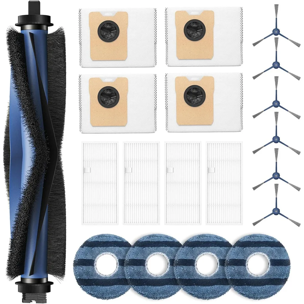 لماذا-مجموعة ملحقات لملحقات قطع غيار المكنسة الكهربائية الروبوتية Eufy Omni C20