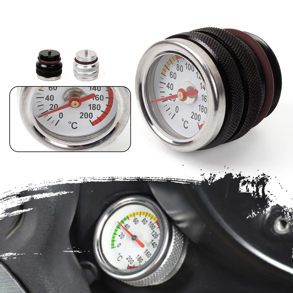 Neue M30x1,5 Motorrad Motor Öl Temp Gauge Für 87-98 Kawasaki 650 Öl Gauge Motorrad Tankdeckel Tank öl Temperatur Gauge ﻿