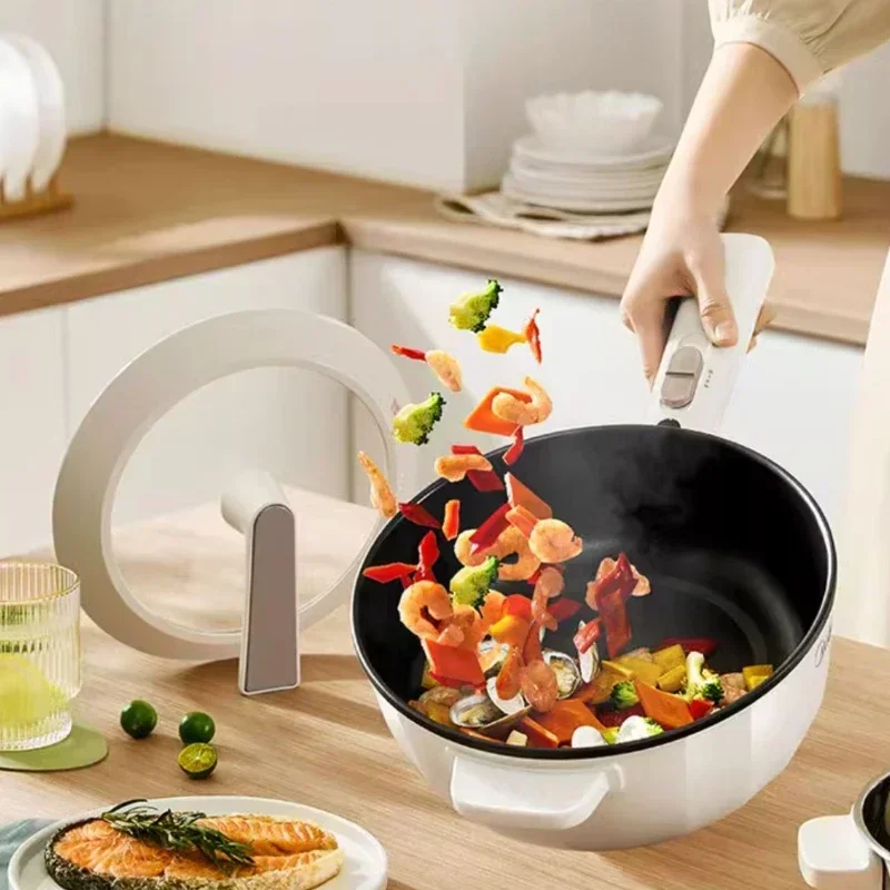 

home kitchen Electric frying pan integrated non-stick pan dormitory small multi-function electric cooking pot new style