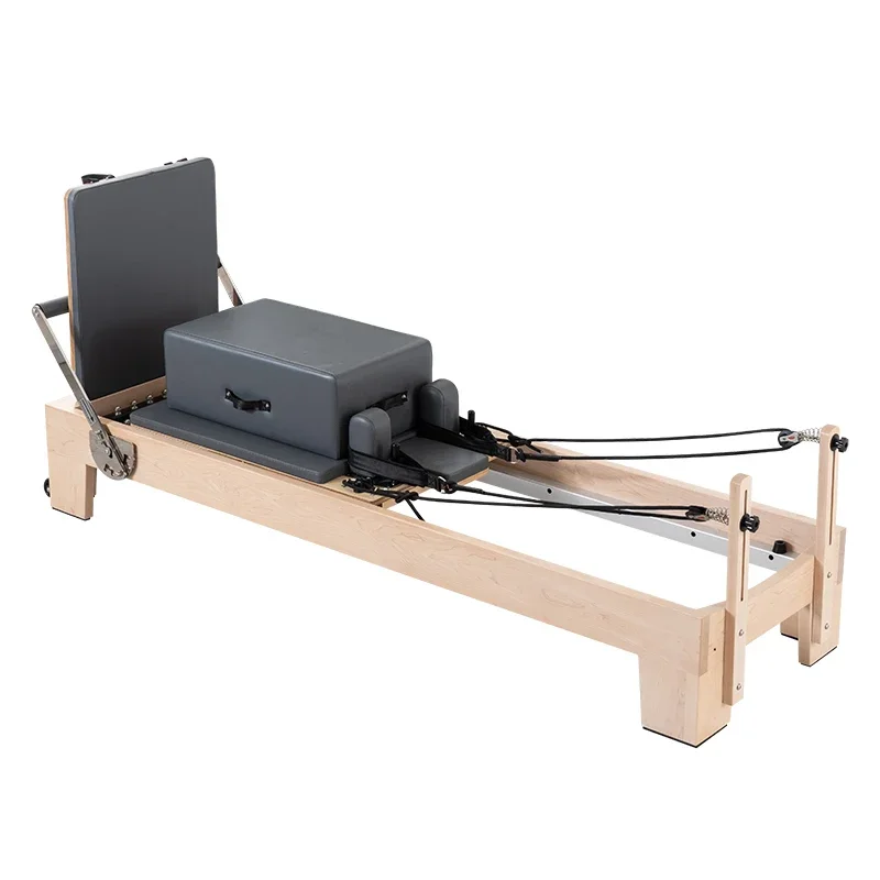 Tempat tidur inti Pilates Tempat tidur lipat semi-tingkat instrumen 3-in-1