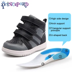 Chaussures orthopédiques pour enfants (3,5y - 7Y), pour garçons et filles pieds plats, chaussures de loisirs orthopédiques pour enfants, chaussures à sabots de cheval avec arc et cheville